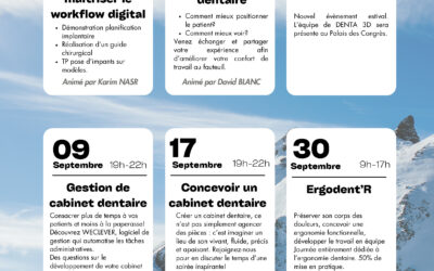 2026 Les évènements Denta3D