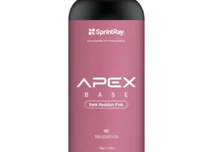 Apex Base Dark Reddish Pink Résine SprintRay 1kg