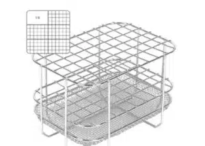 Panier à instruments compact 00195 MELAG