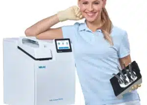 MELAcare 600 — Nettoyage, désinfection et lubrification automatisés MELAG